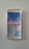 Силиконов гръб ТПУ S-Line за Samsung i9500 Galaxy S4 Бял